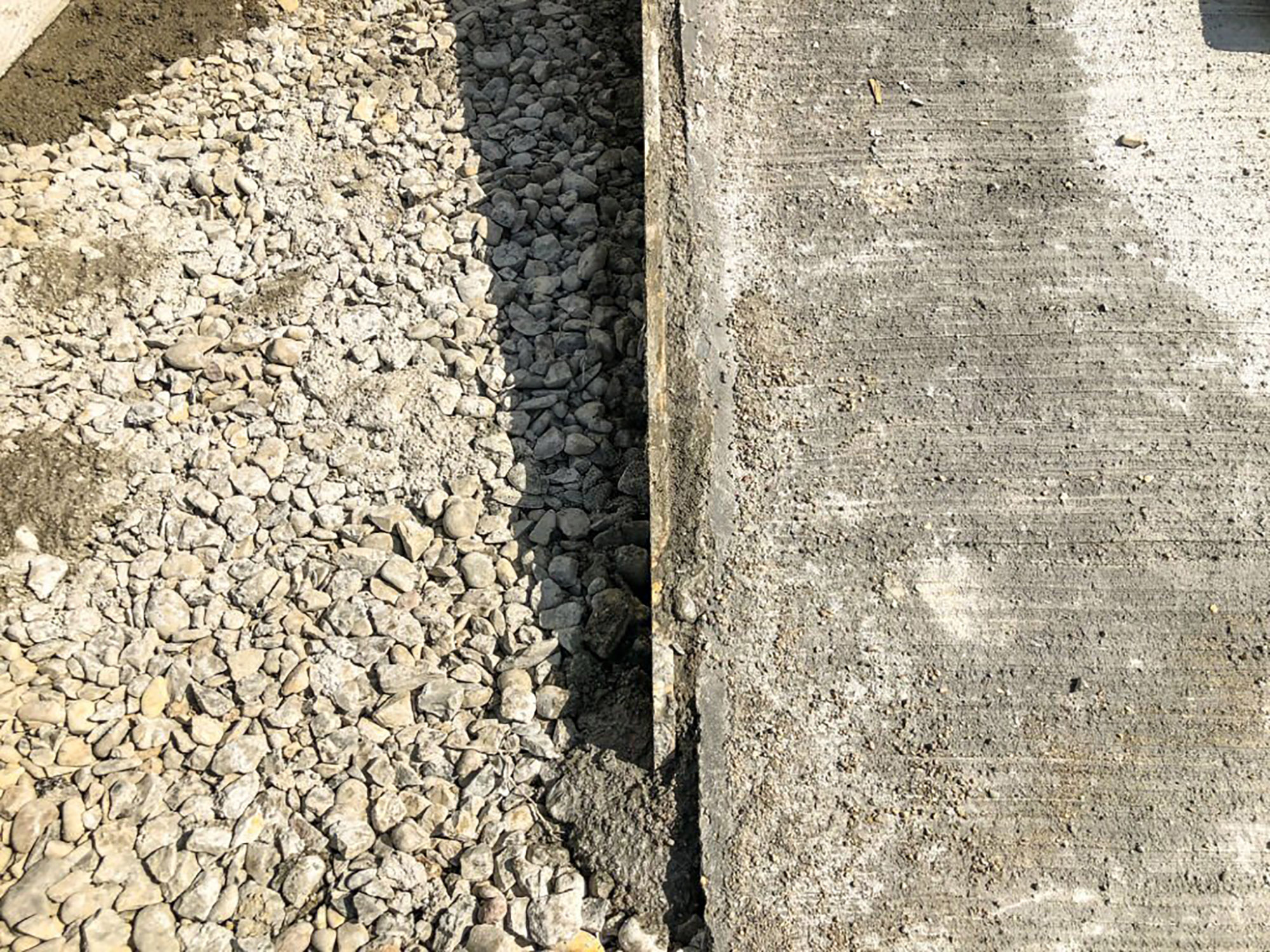 подсыпка вторичным бетоном