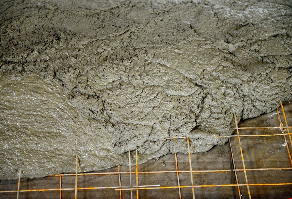 армирование бетонного пола толщиной 200 мм