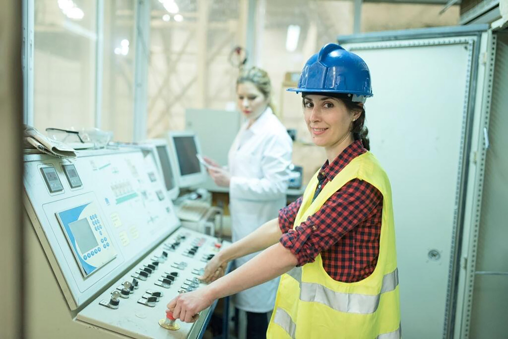 Диспетчерская бетонного завода по производству бетона на граните Диспетчерская бетонного завода по производству бетона на граните