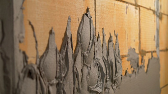 Штукатурная цементная смесь ЦПС (пескобетон готовый) фасадная для наружных работ