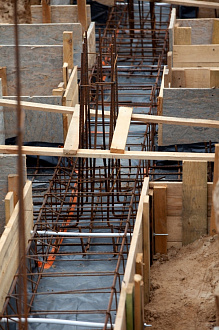 Производство бетона для строительства ленточного фундамента