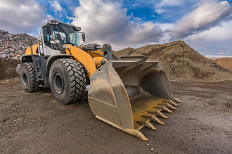 Погрузчик бетонного завода в Москве сыпучие материалы перевалочной базы